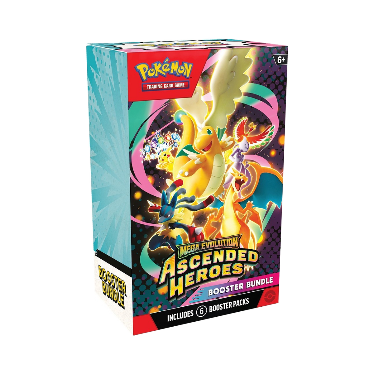 Pokémon TCG: Mega Evolution—Ascended Heroes Booster Bundle (6 Packs)