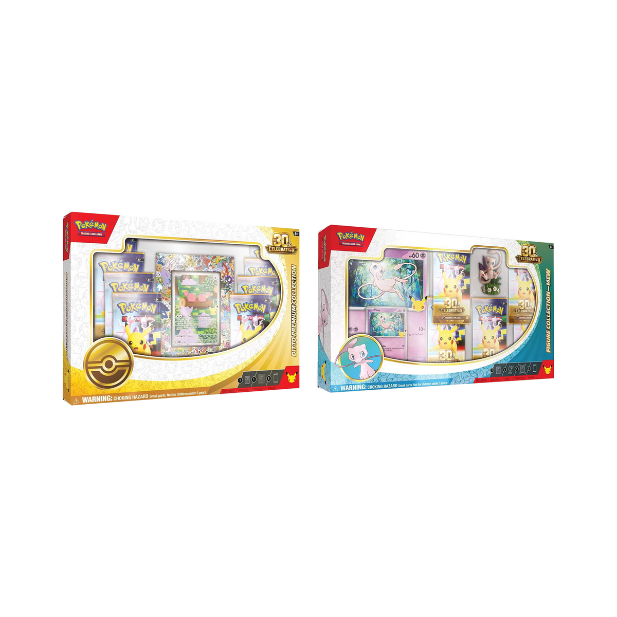 Pokémon TCG: 30th Celebration Collector Duo Bundle — Ditto + Mew