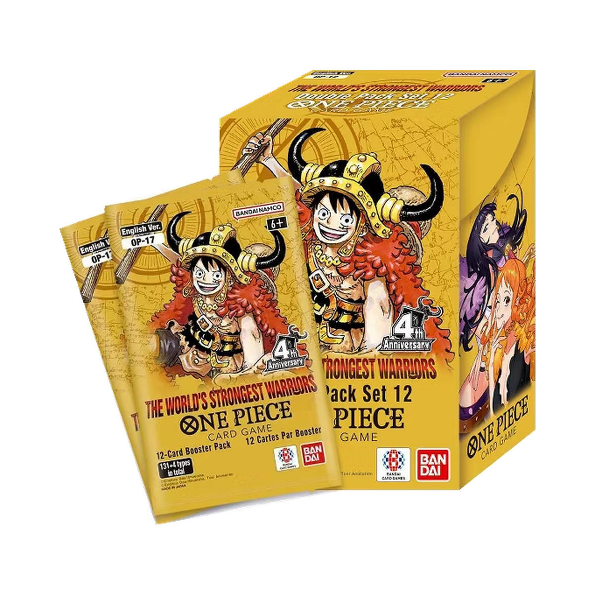One Piece Card Game: The World's Strongest Warriors Double Pack Set 12