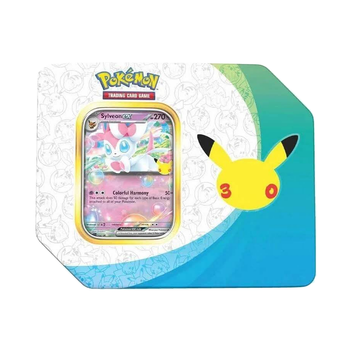 Pokémon TCG: 30th Celebration Tin — Sylveon ex