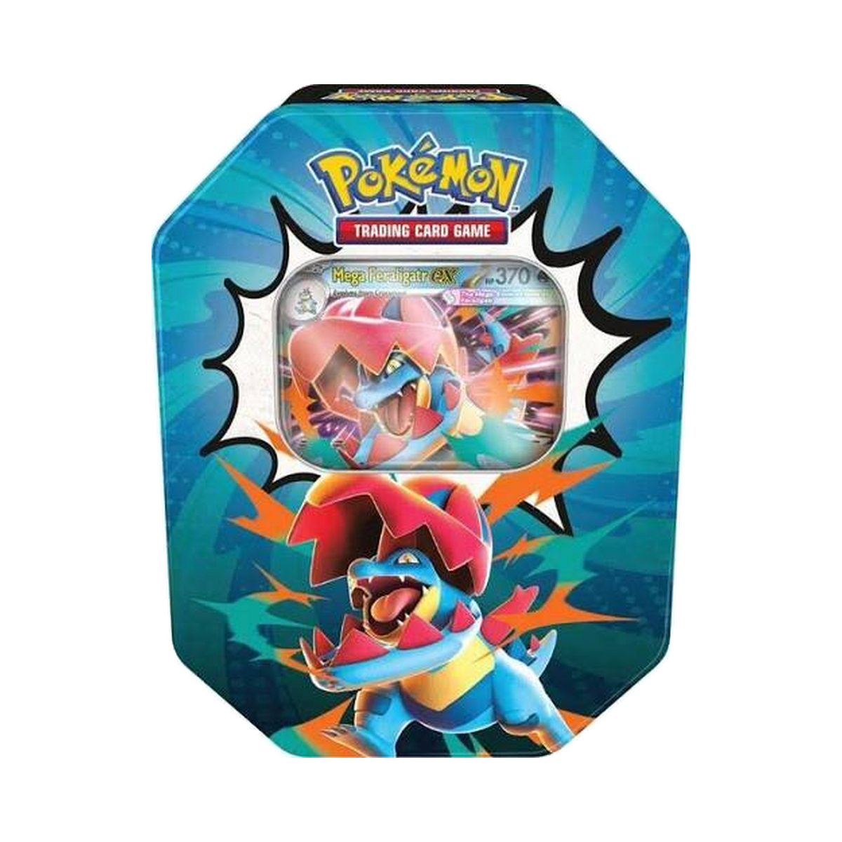 Pokémon TCG: Mega Evolution—Ascended Heroes Tin — Mega Feraligatr ex