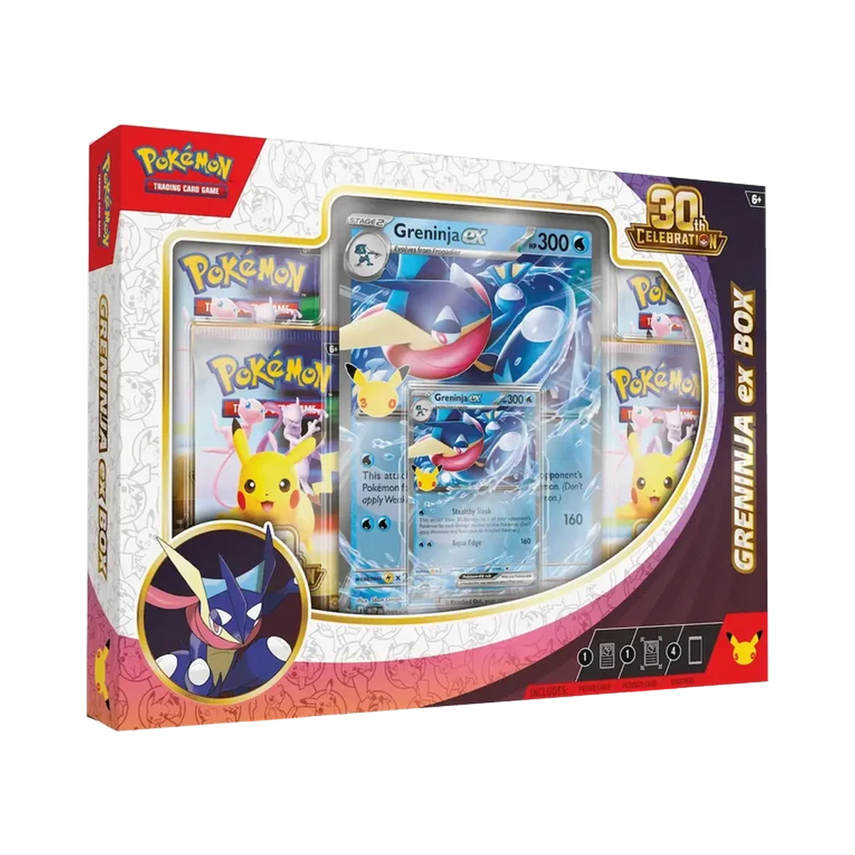 Pokémon TCG: 30th Celebration Greninja ex Box