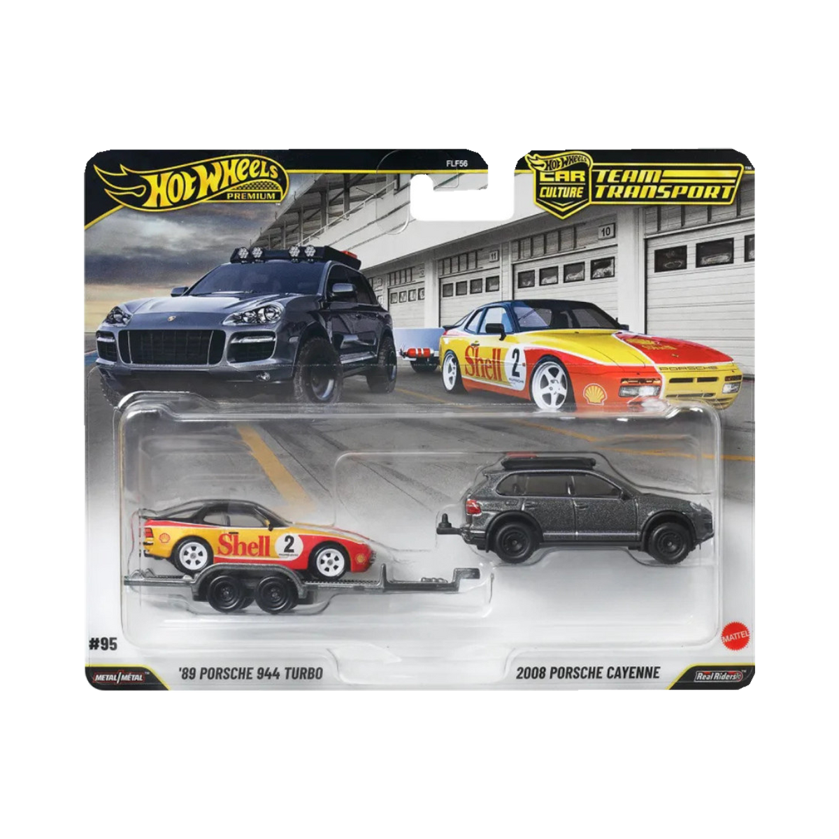 Hot Wheels Team Transport #95 – ’89 Porsche 944 Turbo & 2008 Porsche Cayenne