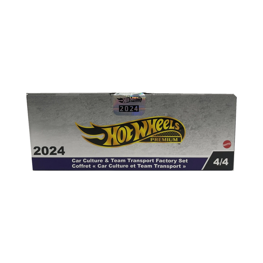 2024 Hot Wheels Car Culture & Team Transport Factory Set 4/4 in retail packaging
