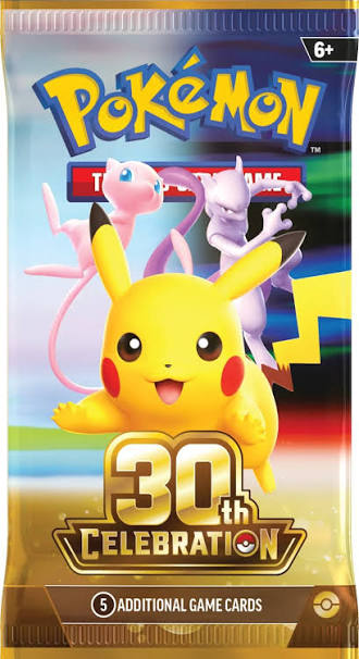 Pokémon TCG 30th Celebration booster pack
