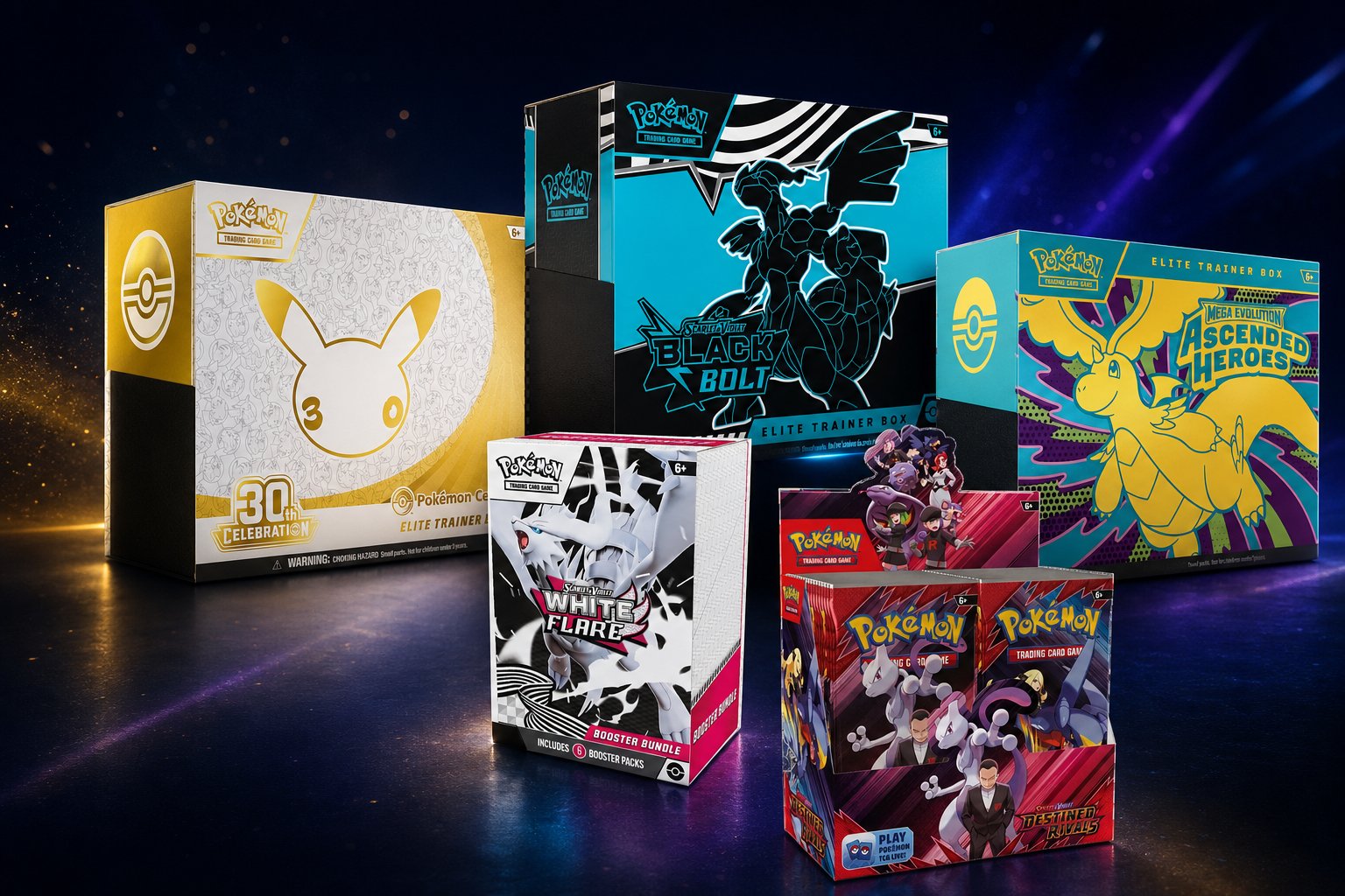 Pokémon TCG sealed products
